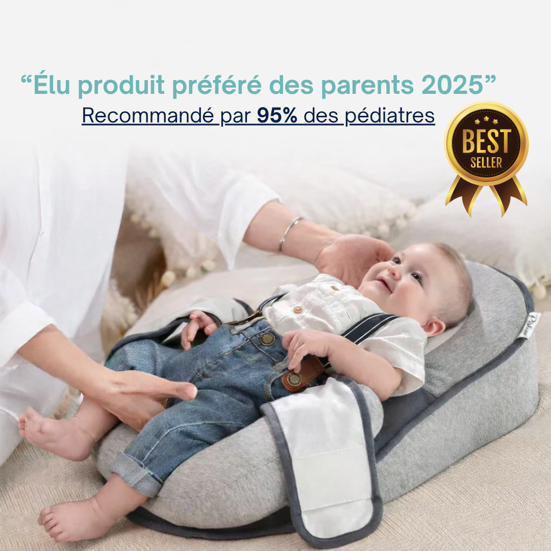 BabyNuit.® Anti-Reflux bébé, Nuits Paisibles et Sommeil Profond