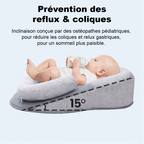 BabyNuit.® Anti-Reflux bébé, Nuits Paisibles et Sommeil Profond