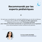 BabyNuit.® Anti-Reflux bébé, Nuits Paisibles et Sommeil Profond